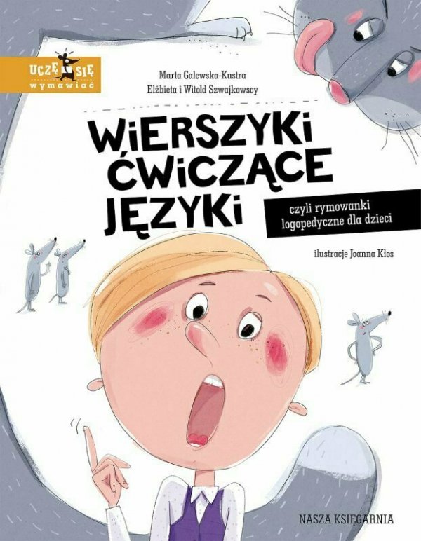 Książka Wierszyki ćwiczące języki, czyli rymowanki logopedyczne dla dzieci