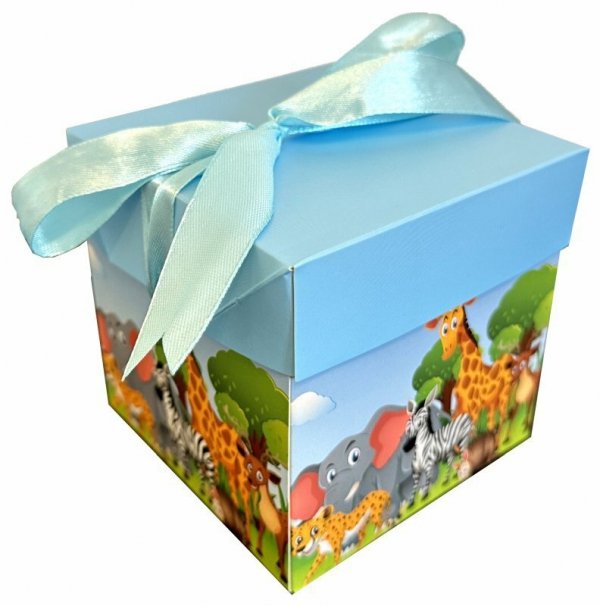 Pudełko prezentowe JP3001A 22x22x22cm mix cena za 1 szt