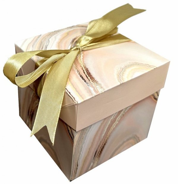 Pudełko prezentowe JP3003B 15x15x15cm mix cena za 1 szt
