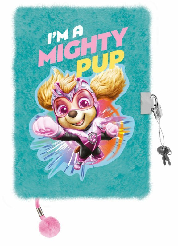 Pamiętnik z kłódką włochacz A5 96k Psi Patrol PAW PATROL