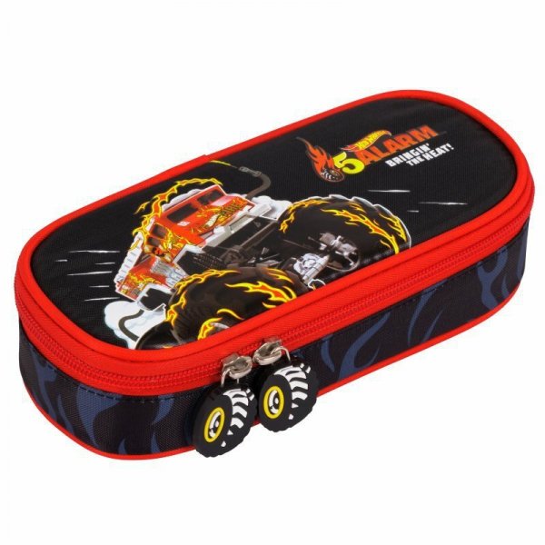 Piórnik saszetka usztywniona z wewnętrzną klapką ST.RIGHT PC-01 Hot Wheels
