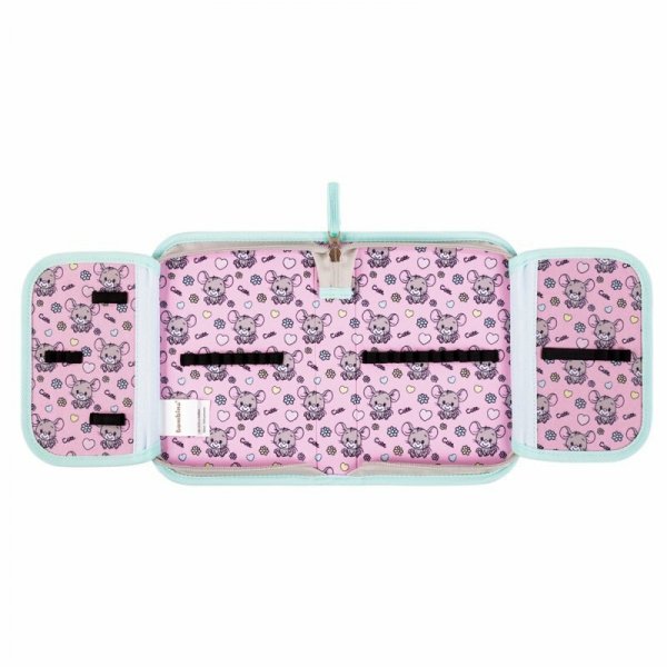 Piórnik dwuklapkowy bez wyposażenia Bambino Mouse