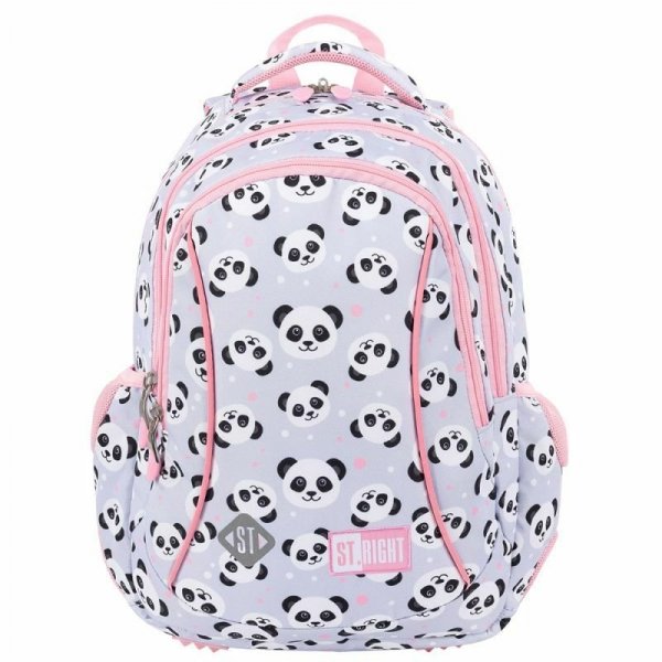 Plecak 3 komorowy STRIGHT BP-26 Grey Panda