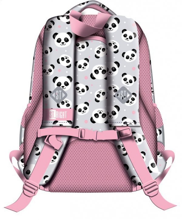 Plecak 3 komorowy STRIGHT BP-26 Grey Panda