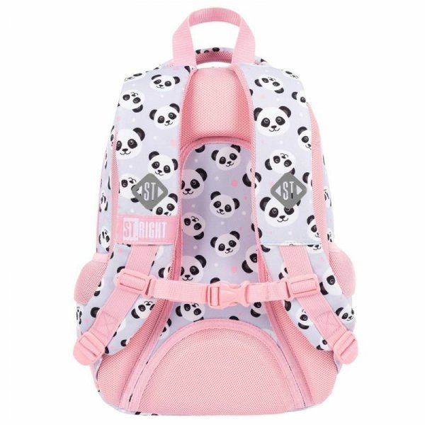 Plecak 3 komorowy STRIGHT BP-26 Grey Panda