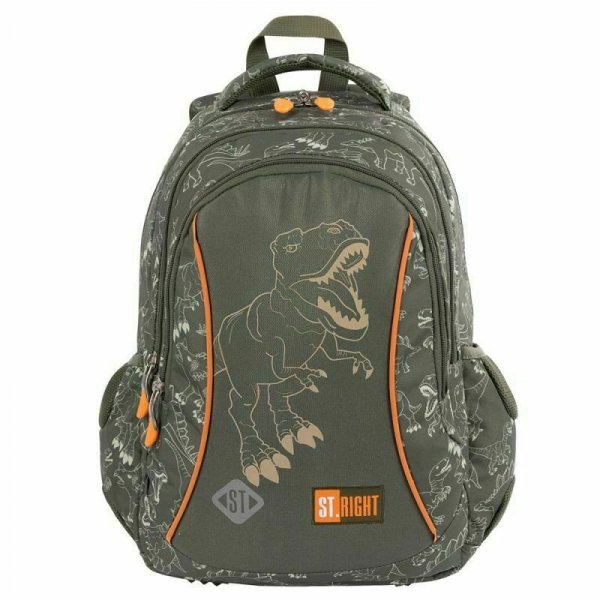 PROMO Plecak 3 komorowy STRIGHT BP-26 T-Rex Junior