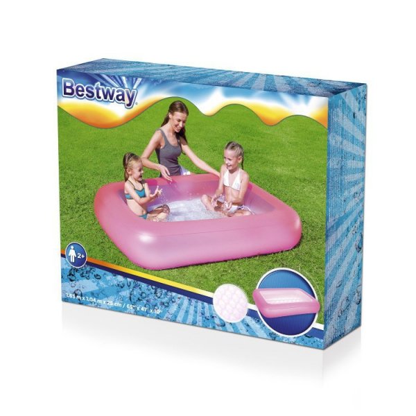 Basen dmuchany 165x104x25cm z miękką podłogą 51115 cena za 1 szt BESTWAY