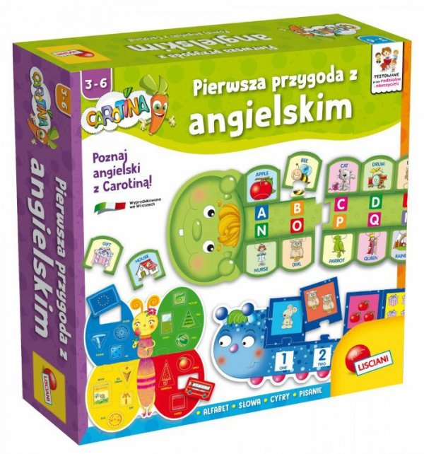 PROMO Karotka Pierwsza przygoda z angielskim P50710 LISCIANI