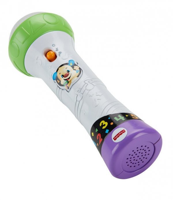 Fisher-Price Mikrofon Malucha – Śpiewaj i nagrywaj! FBP38 MATTEL
