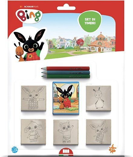 PROMO Pieczątki 5 sztuk Bing 5987 Multiprint