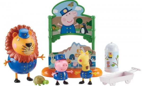 PROMO Peppa Zestaw ZOO 3 figurki + akcesoria 07173