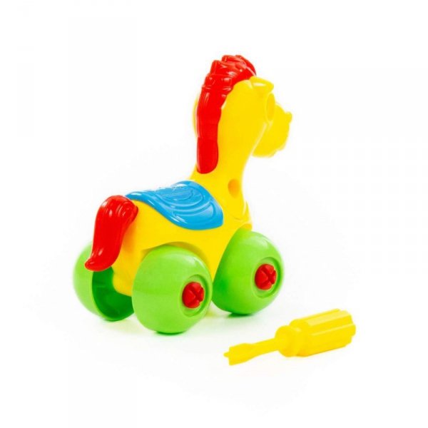 Polesie 83548 Klocki Konik 22 elementy w worku