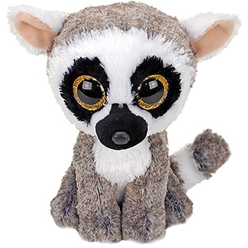 TY BEANIE BOOS Linus lemur 15cm 36224