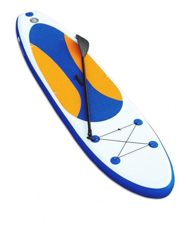 PROMO Deska SUP Stand Up Paddle 300cm pomarańczowo - niebieska PDB-40002 JoySports