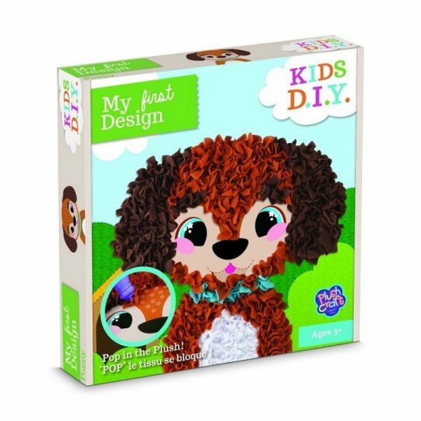 Plush Craft Pluszowy obrazek Piesek 77273