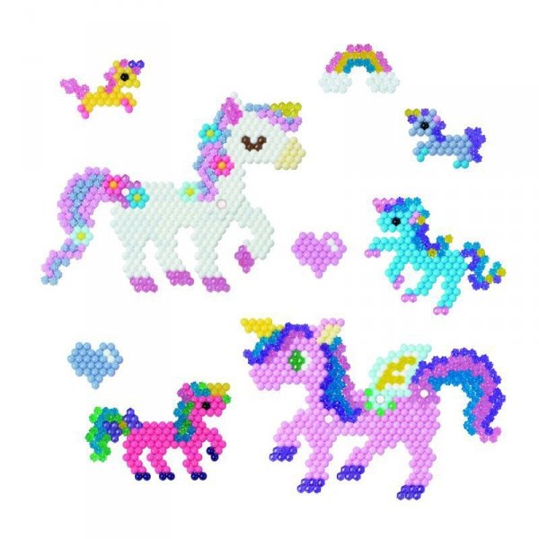 AQUABEADS Bajkowy jednorożec zestaw koralików 31944