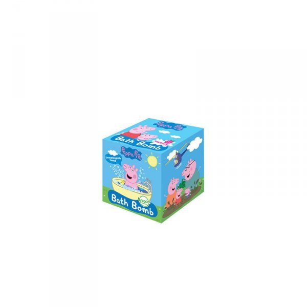Świnka Peppa Kula musująca do kąpieli 165g malina p16 EDG