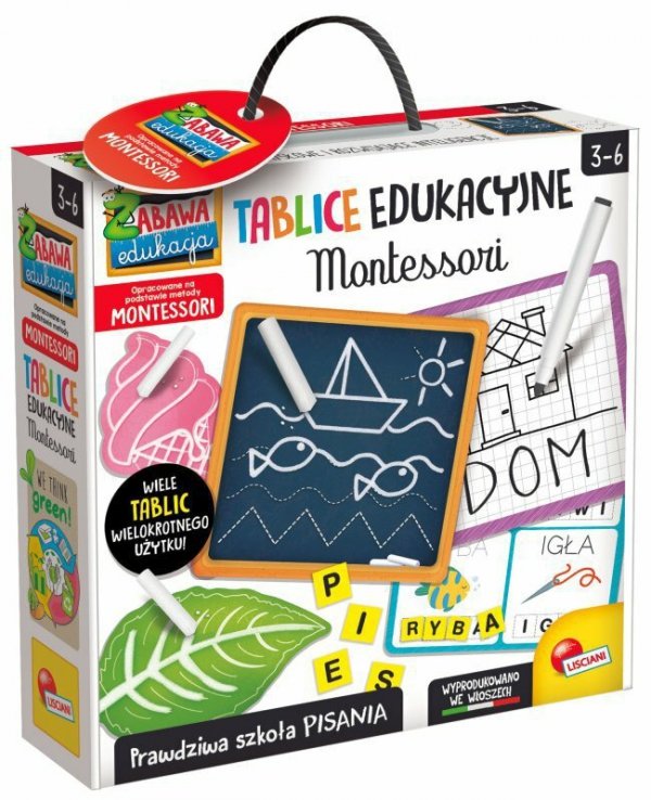 Montessori Tablice edukacyjne 89093 LISCIANI p6