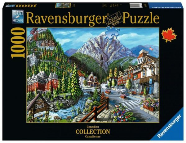 PROMO Puzzle 1000el Witamy w Banff 164813 RAVENSBURGER