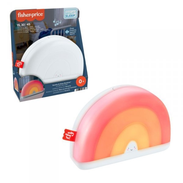 Fisher-Price Uspokajacz Świecąca tęcza HGB91 p4 MATTEL