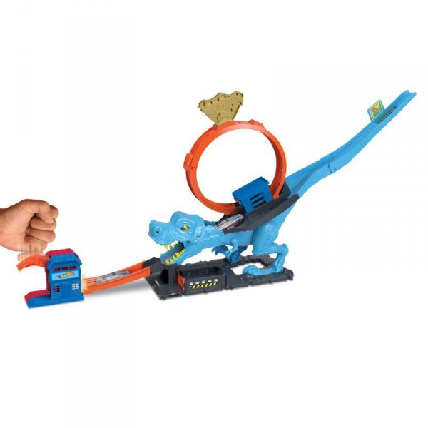 Hot Wheels City Pętla T-rexa Zestaw HKX42 MATTEL