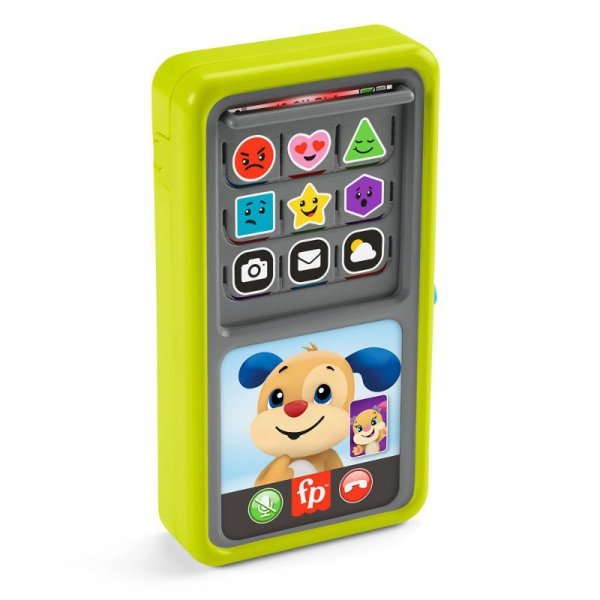 Fisher-Price Smartfonik 2w1 Przesuwaj i ucz się telefon HNL43 MATTEL