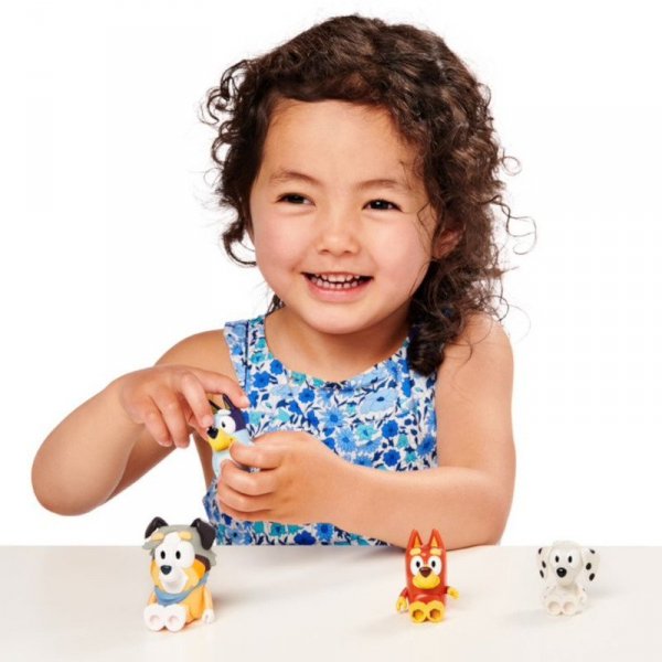 Bluey Figurki 4-pak szkolna paczka 13052