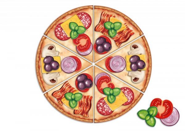Pizza Układanka gra 00423 GRANNA
