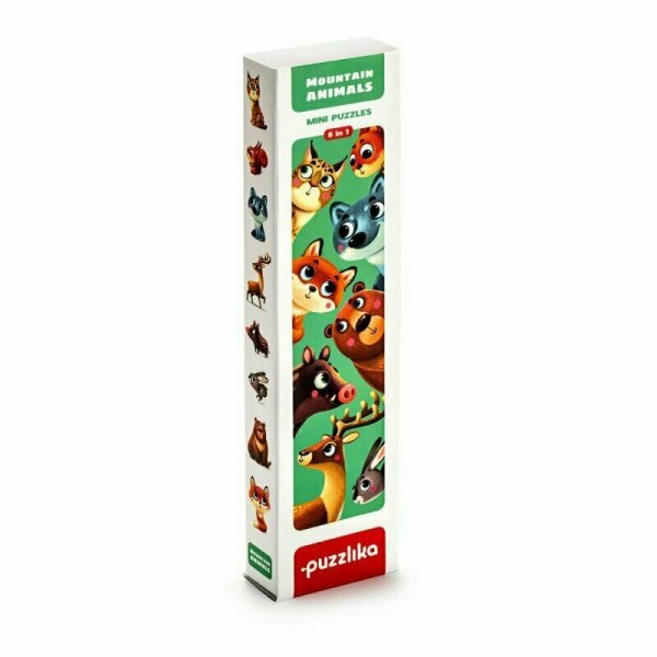 Puzzle 8w1 Zwierzątka górskie 14798 Cubika