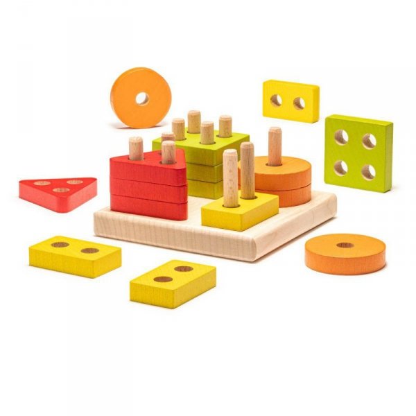 PROMO Drewniany sorter figury LSG 3 15344 Cubika