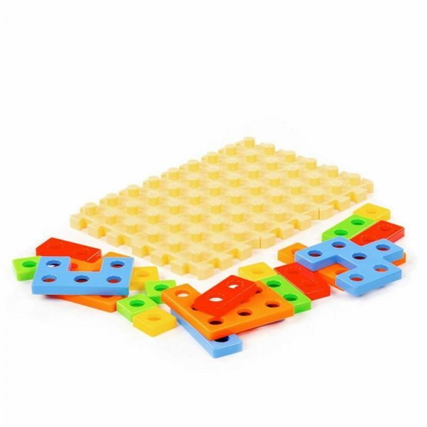 Polesie 93943 Zabawka edukacyjna Ułóż puzzle Nr2 25el w worku