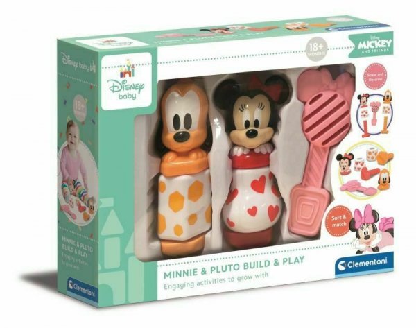 PROMO Clementoni baby Minnie zbuduj i baw się 17842