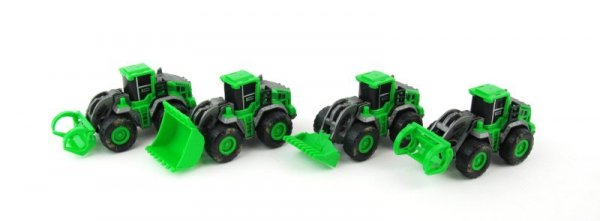 Pojazd budowlany 4 szt. zestaw w worku 1320595