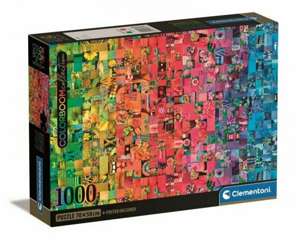 PROMO Clementoni Puzzle 1000el Colorboom Collection collage 39781 p6