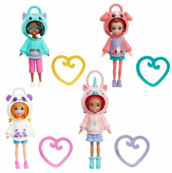 Polly Pocket Lalka zawieszka HKV98 p12 MATTEL mix cena za 1 szt