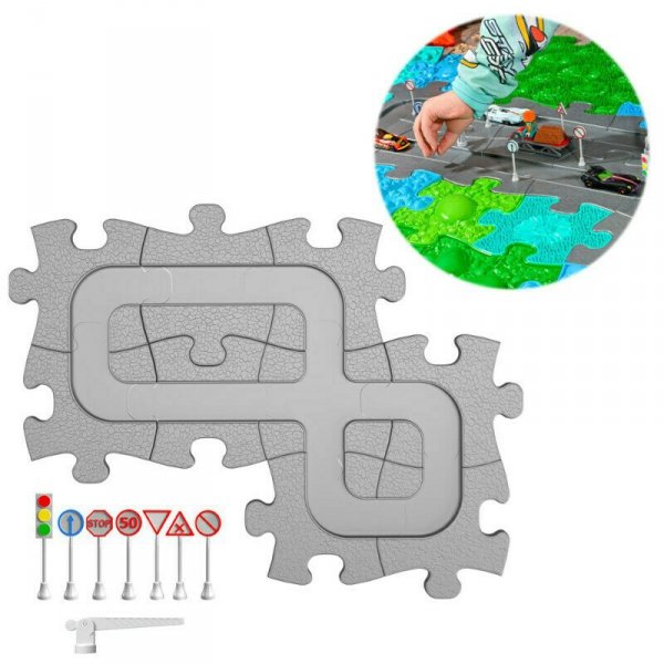 PROMO Mata sensoryczna Magnetyczny tor samochodowy MFK-068