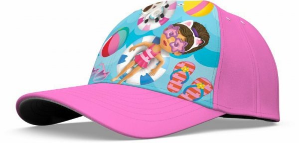 Czapka z daszkiem Koci Domek Gabi poliester 100% 52/54cm Gabby&#039;s Dollhouse GD00006 Kids Euroswan mix cena za 1 szt