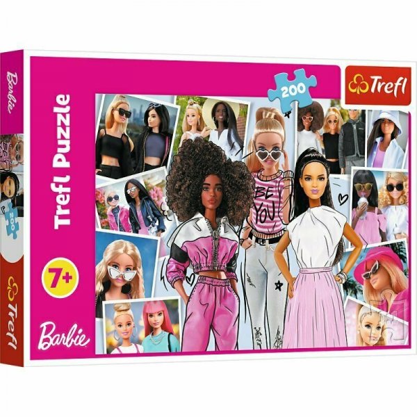 Puzzle 200el W świecie Barbie 13301 Trefl