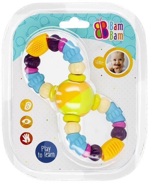 BAM BAM Grzechotka koraliki 515057