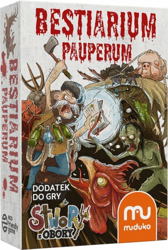 Stwory z obory: Bestiarium Pauperum - dodatek gra Muduko