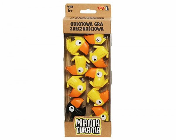 PROMO EPEE Mania tukania - gra zręcznościowa, żółte Tukany 09470