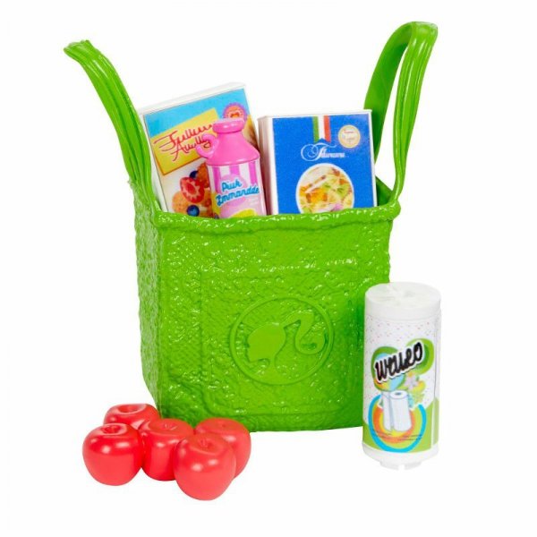 PROMO Barbie Spiżarnia Zestaw + lalka HJV38 p3 MATTEL