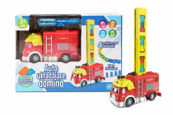 PROMO Auto układające domino E-Edu 166235