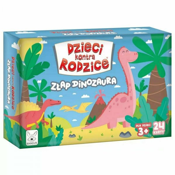 PROMO Dzieci kontra Rodzice. Złap dinozaura gra Kangur