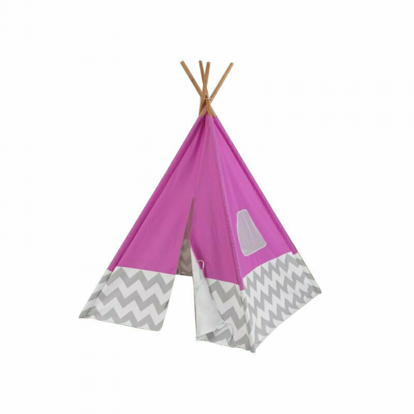 PROMO KidKraft Namiot Tipi różowy 227 Wymiary: 122 x 122 x 163 (cm)