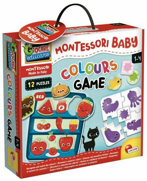 PROMO Montessori Baby Gra z kolorami 105991 LISCIANI
