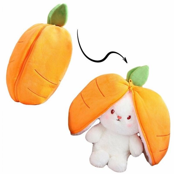 Maskotka pluszowa Magiczny królik 50cm Marchewka 0322