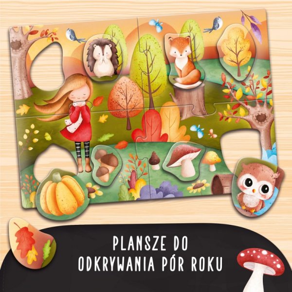 Carotina cię nauczy! Pory roku 102389 LISCIANI