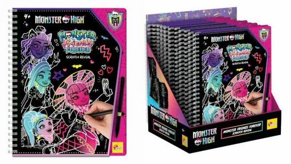 Szkicownik Monster Friends Forever Monster High 12822 LISCIANI