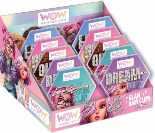 Spinka do włosów WoW Generation WOW00089 Kids Euroswan p10, mix cena za 1 szt